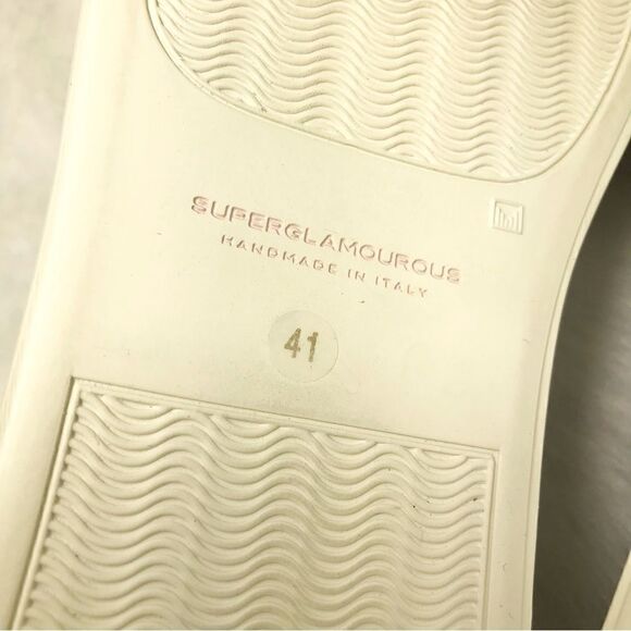 Superglamourous LOUIS Wrinkle Velvet Skate Style Slip On Shoe in Caramel - Picture 16 of 16